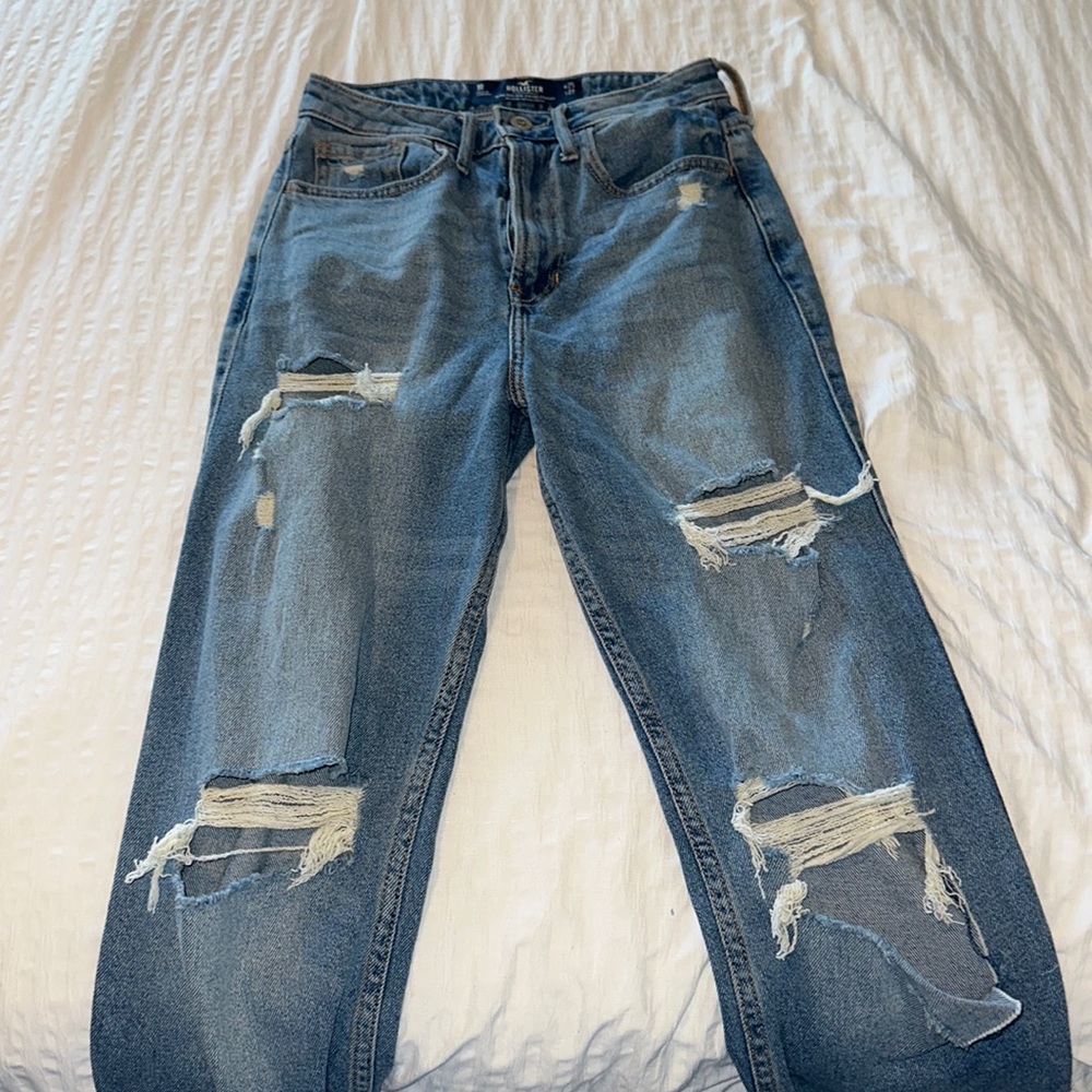 HOLLISTER ultra high rise vintage straight jeans